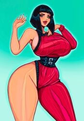 madame rouge from cartoon network by theartofmathew