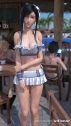 1boy 2girls 3d 3d_animation 720p accidental_exposure accurate_art_style alternate_version_available animated assisted_exposure bar beach big_breasts bikini black_hair bracelet breasts brown_eyes cafe chair cleavage clothed_female clothed_male cloud_strife cloud_strife_(wild_surf) coffee completely_naked completely_nude completely_nude_female cottontailva embarrassed embarrassed_nude_female enf falling female female_focus final_fantasy final_fantasy_vii final_fantasy_vii_rebirth final_fantasy_vii_remake flashing flashing_breasts flashing_pussy huge_breasts large_ass longer_than_10_seconds lvl3toaster male naked naked_female nipples nude nude_female official_style only_one_naked peace_sign public_exposure public_nudity pussy removing_clothing shaved_crotch shaved_pussy shorter_than_30_seconds shy slim slim_waist sound square_enix standing suddenly_naked swimsuit tagme tifa_lockhart tifa_lockhart_(shining_spirit) video voice_acted volkor wardrobe_malfunction white_bikini yuffie_kisaragi yuffie_kisaragi_(summer_orange)