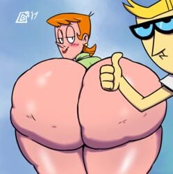 animated ass ass_expansion blush cartoon_network chunky dexter's_dad dexter's_laboratory dexter's_mom dizzy_demon dizzydizzydemon expansion inflation milf mother ok_hand_sign slideshow tagme thumbs_up tongue_out