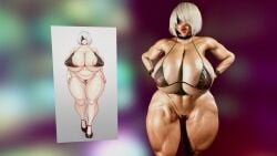 1girls 3d 3d_(artwork) 3d_model 3d_render abs amazon arm_up arms_up ass athletic athletic_female bare_legs bare_midriff bare_shoulders bare_thighs belly_button biceps big_ass big_breasts big_lips bikini bikini_only bimbo bimbofication black_bikini black_blindfold black_high_heels black_swimsuit black_wristband blindfold blindfolded blowjob_gesture breasts bunny_costume bunny_ear bunny_ears bunny_girl cleavage collarbone curvy curvy_body curvy_female curvy_figure curvy_hips fake_animal_ears fake_ears fake_rabbit_ears fellatio_gesture female female_focus female_only fit fit_female garycamehome gesture gradient_background grey_background hand_on_hip hand_up hands_on_hips hands_up heels hi_res high_heels highres hips huge_ass huge_breasts huge_legs huge_thighs inviting inviting_to_fuck inviting_to_lick inviting_to_oral inviting_to_sex inviting_to_suck inviting_viewer large_ass large_breasts lips looking_at_viewer midriff mole mole_under_mouth muscles muscular muscular_female muscular_legs muscular_thighs navel nier nier:_automata nier_(series) oral_gesture oral_invitation parted_lips ponkotsuu presenting pussy recreation segmented_stomach sexually_suggestive shaved_armpit shaved_crotch shaved_pussy short_hair simple_background sole_female solo solo_female solo_focus sweat sweatdrop sweating sweaty swimsuit tall tall_female taller_female thick thick_ass thick_legs thick_thighs thighs toned toned_body toned_female tongue venus_body virtamate voluptuous voluptuous_female white_background white_hair wide_hips wristband wristwear yorha_2b
