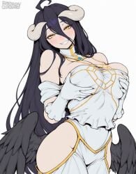 ai_generated albedo_(overlord) balls barefoot big_ass bitch cloverart cum cum_in_pussy cum_inside cum_while_penetrated curvy curvy_figure deep_penetration female female_focus female_penetrated female_sub female_submissive hands-free handsfree_ejaculation heavy_breathing large_penis moan moaning moaning_in_pleasure moans motion_lines orgasm orgasm_from_vaginal overlord_(maruyama) pale_skin peace_sign penetration rolling_eyes rough_sex rough_vaginal sex sex_face sex_from_behind sexual_intercourse sexy_body sweat sweaty sweaty_body v_sign vagina vaginal_insertion vaginal_penetration vaginal_sex wide_eyed wide_hips