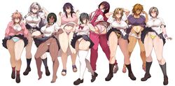 akira_kugamachi anko_nekura barefoot beauty_mark blush cleavage coach dark-skinned_female dark_skin exposed_panties hiyori_(korotsuke) hiyori_(the_creepy_glasses_girl) hiyori_namikawa huge_ass huge_breasts iroha_(korotsuke) iroha_(the_creepy_glasses_girl) iroha_akutsu iroha_akutsu_(korotsuke) jimiko kanna_(korotsuke) kanna_(the_creepy_glasses_girls) kanna_busujima kanna_busujima_(the_creepy_glasses_girls) korotsuke milf mira_sahar_lilush naomi_(korotsuke) naomi_(the_creepy_glasses_girl) naomi_tokunaga naomi_tokunaga_(korotsuke) naughty_face pale_skin panties pubic_tattoo reika_akutsu school_uniform schoolgirl seductive seductive_smile skirt smile student sweat tanline tanlines teacher the_creepy_glasses_girl thick_thighs thighhighs track_jacket