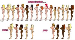 16girls 6+girls age_difference anya_white asian asian_female ass_size_chart bianca_blackwood big_ass bimbo black_hair blonde_hair bobbie_sue_kindle bobcut breast_chart brown_eyes brown_hair bubble_ass bubble_butt candy_cox character_sheet chart coxville_stories dark-skinned_female dark_skin female female_focus female_only gilf height_difference huge_ass huge_breasts ivana_swallows jenny_summers john_persons katt_jones kitty_summers large_breasts light-skinned_female long_hair miko_larson milf model_sheet multiple_girls nipples nude_female orange_hair pamela_(coxville) patty_(coxville) ponytail rabies-t-lagomorph red_hair sammy_spitzman shondra_martinique side_view simple_background size_difference stacy_brown susan_dupree teenage_girl teenager twintails white_background yellow-skinned_asian