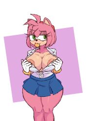 amy rose from sega by hare61