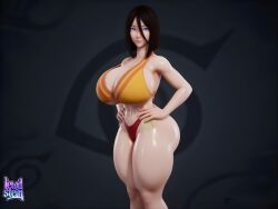 1girls 3d 3d_model 3d_render absurd_res ai_assisted ai_generated anime_character anime_girl asian asian_female babysitter barely_contained bikini bikini_top black_hair boruto:_naruto_next_generations brown_hair byakugan cleavage cleavage_overflow curvaceous curvy cute_face female hanabi_hyuuga hand_on_hip hands_on_hips high_quality high_resolution highleg_panties highres hyuuga_hanabi japanese_clothes japanese_female large_thighs lewdstein light-skinned_female light_purple_eyes light_skin looking_at_viewer muscular_thighs naruto_(series) ninja ninja_girl purple_eyes red_thong shinobi shoulder_length_hair side_view sideboob skull_crushing_thighs thick_legs thick_thighs thong unfinished voluptuous voluptuous_female wide_hips wip work-in-progress work_in_progress