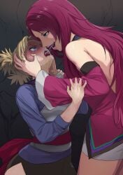 energy_drain forced forced_kiss fuuka_(naruto) imminent_death kissing nara_temari naruto naruto_(series) naruto_shippuden older_female_younger_female saliva saliva_trail soul_stealing tears temari temari_(naruto) yuri