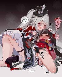 sparkle (honkai: star rail) from ahe gao by lucifina