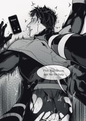 2boys anal bara barazoku batman batman_(series) belt black_cape black_hair blush bodysuit bruce_wayne cape clark_kent cowl crying crying_with_eyes_open cum cum_in_ass dc_comics frieda_li grabbing_another's_ass groping highres male_focus male_penetrated mature_male multicolored_bodysuit multiple_boys muscular muscular_male open_mouth pants penis phone rape saliva sex sex_from_behind short_hair superhero_costume superman superman_(series) sweat taut_bodysuit tears torn_clothes torn_pants torso_grab trembling two-tone_bodysuit utility_belt yaoi