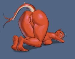 ass_up dyse face_down face_down_ass_up facedown_doggystyle games lizard lizard_girl scalie vaunted video_games
