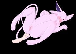 animated dildo espeon fatelogic female furry lying moaning nintendo nude on_floor pokemon uncensored wet_pussy