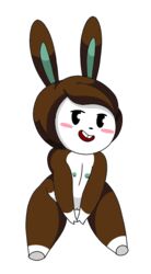 animal_crossing carmen_(animal_crossing) female fur furry furry_only kekitopu naked nintendo nude pinkcookiecheong pussy rabbit