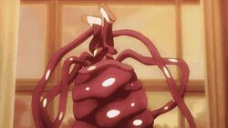 animated clothing gif lowres school_uniform schoolgirl skirt tentacle tentacle_grab tentacle_monster vore xx_of_the_dead