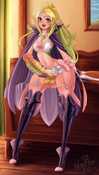 1futa animal_genitalia_on_humanoid balls cape dick dragon_cock dragon_penis_on_humanoid fire_emblem fire_emblem_awakening futa_only futanari high_heel_boots high_heels holding_penis long_hair monster_cock mostly_clothed nenerhea nintendo nowi_(fire_emblem) petite pointy_ears ponytail scaled_penis solo wide_hips