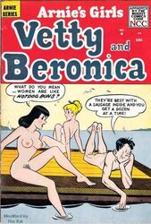 2girls alias_the_rat archie_comics betty_and_veronica betty_cooper black_hair blonde_hair jughead_jones multiple_girls nude veronica_lodge