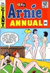 3girls alias_the_rat archie_andrews archie_comics betty_and_veronica betty_cooper black_hair blonde_hair female jughead_jones midge_klump multiple_girls nude puberty pubic_hair veronica_lodge