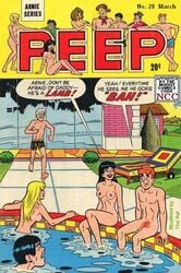 2girls 3boys alias_the_rat archie_andrews archie_comics betty_and_veronica betty_cooper black_hair blonde_hair brown_hair circumcised clothed_male_nude_female dilton_doiley flaccid flying_sweatdrops ginger_hair glasses hiram_lodge jughead_jones laughing long_hair moose_mason nude nude_male puberty pubic_hair reggie_mantle skinny_dipping swimming_pool swimming_trunks topless veronica_lodge white_hair