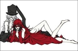 gay grell_sutcliff kuroshitsuji male_only tagme undertaker_(kuroshitsuji)