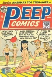 2girls 3boys alias_the_rat archie_andrews archie_comics beach beach_ball beach_blanket betty_cooper black_hair blonde_hair breasts clothed_male_nude_female crouching eating erect_nipples food ginger_hair hand_on_hip hat hot_dog jughead_jones looking_at_another nude nude_female nude_male on_knees radio reggie_mantle shaved_pussy soda_bottle suntan_lotion swimsuit veronica_lodge