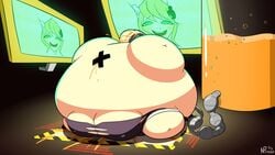 belly_expansion blendonintendo breast_expansion inflation orgasm_face spherical_inflation sunken_head sunken_limbs