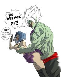 1girls bored_sex breasts dragon_ball dragon_ball_super female female_trunks future_trunks futurecrossed genderswap male rule_63 sex super_saiyan super_saiyan_rose trunks_briefs zamasu