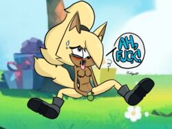 anthro chao_garden idw_comics idw_publishing mobian_(species) sega sex_toy sonic_(series) sonic_the_hedgehog_(comics) sonic_the_hedgehog_(idw) sonic_the_hedgehog_(series) whisper_the_wolf wolf yellow_fur