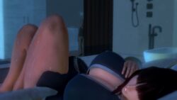 1boy 1girls 3d age_difference animated bathrobe brown_hair large_breasts larger_female mating_press old_male older_male ozisan rape sex size_difference sleep_sex sleeping smaller_male somnophilia tagme ugly_bastard vaginal_penetration vaginal_sex video wet_body