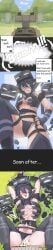 1boy 1girls amber_(hupo499179561) arms_up big_boobs big_breasts big_tits black_hair black_hair_female black_panties boobs breasts female lying_on_back lying_on_grass male minecraft open_mouth panties panties_aside pointy_ears sex tits vagina vaginal vaginal_penetration vaginal_sex wither_(minecraft) woman