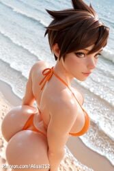 3d ai_generated alisai752 ass big_ass big_breasts big_butt female female_only fortnite fortnite:_battle_royale huge_ass huge_breasts huge_butt overwatch overwatch_2 tracer tracer_(overwatch_2_suit)