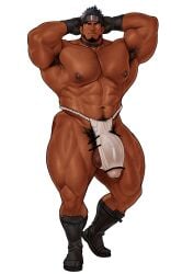2026 abs arms balls bara biceps big_balls big_muscles big_pecs big_penis bodybuilder bulge censored chest_hair fundoshi hairy_male heavy_balls high_resolution highres huge_balls huge_bulge huge_cock huge_penis huge_testicles kuromine_hiraya legs male male_only muscles muscular muscular_male muscular_thighs ninja nipples pecs penis pubic_hair scar solo solo_male tan_skin thick_thighs veiny_muscles yuatari