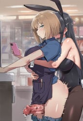 1girls ai_generated futa_on_female futanari tagme