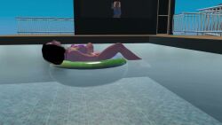 2girls animation asphyxiation drowned drowning female nude original sexfightfun suffocation tagme underwater video