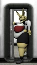bbw big_breasts breasts cleavage female furry huge_breasts kingofthekabuto overweight queenofthekabuto thick_thighs wide_hips