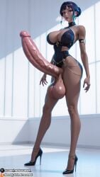 athletic_futa balls big_balls big_penis