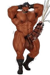 2026 abs arms balls bara biceps big_balls big_muscles big_pecs big_penis blush bodybuilder boner censored chest_hair cum cumming cumshot erection hairy_male heavy_balls high_resolution highres huge_balls huge_cock huge_penis huge_testicles kuromine_hiraya legs male male_only mesh_clothing muscles muscular muscular_male muscular_thighs ninja nipples pecs penis pubic_hair scar solo solo_male tan_skin thick_thighs veiny_muscles yuatari