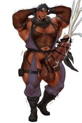 2026 abs arms balls bara biceps big_balls big_muscles big_pecs big_penis blush bodybuilder boner censored chest_hair cum cum_on_self cumming erection hairy_male heavy_balls high_resolution highres huge_balls huge_cock huge_penis huge_testicles kuromine_hiraya legs male male_only mesh_clothing muscles muscular muscular_male muscular_thighs ninja nipples pecs penis pubic_hair scar solo solo_male tan_skin thick_thighs veiny_muscles yuatari