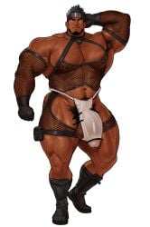 2026 abs arms balls bara biceps big_balls big_muscles big_pecs big_penis bodybuilder bulge censored chest_hair fundoshi hairy_male heavy_balls high_resolution highres huge_balls huge_bulge huge_cock huge_penis huge_testicles kuromine_hiraya legs male male_only mesh_clothing muscles muscular muscular_male muscular_thighs ninja nipples pecs penis pubic_hair scar solo solo_male tan_skin thick_thighs veiny_muscles yuatari