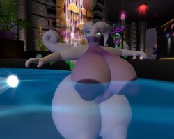 big_ass big_breasts breasts bubble_butt cleavage female ferialexonar game_freak goodra huge_ass huge_breasts hyper_ass nintendo nipples pokemon pokemon_(species) tagme thick_thighs wide_hips