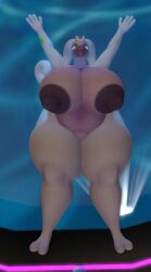 big_ass big_breasts breasts bubble_butt cleavage female ferialexonar game_freak goodra huge_ass huge_breasts hyper_ass nintendo nipples pokemon pokemon_(species) tagme thick_thighs wide_hips