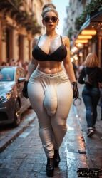 1futa 1futanari 3d 3d_(artwork) ai_generated athletic athletic_futa big_balls big_breasts big_penis bulge bulge_through_clothing cleavage flaccid flaccid_penis front_view full_body futa_is_bigger futadom futanari huge_balls huge_cock large_balls large_breasts large_penis long_penis massive_penis muscular muscular_female muscular_futa thick_thighs tight_clothing veiny_penis