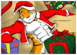 blackmailz christmas ivan_(blackmailz) male_only tiger