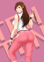 tenten from naruto by alecoga