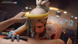 animated blonde_hair breast breasts fellatio gloves grand_cupido hentai mercy overwatch penis ponytail pov pussy sfm sound tagme uncensored video virtual_reality vranimeted
