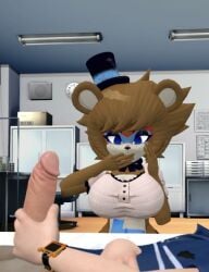 big_breasts big_penis breasts cally3d cryptiacurves fazclaire's_nightclub female five_nights_at_freddy's five_nights_at_freddy's:_security_breach freddy_(fnaf) fredina's_nightclub fredina_(cally3d) frenni_fazclaire furry glamrock_freddy_(fnaf) gregory_(fnaf) human_on_anthro male nipples nude penis sfm straight