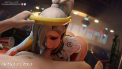 3d blonde_hair blowjob breast breasts fellatio gloves grand_cupido mercy overwatch overwatch_2 penis ponytail pussy sfm tagme uncensored virtual_reality vranimeted