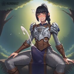 shadowheart from baldur's gate by flordulce