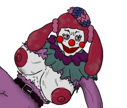 clown clown_girl clown_makeup daisy_(killer_klowns) killer_klown killer_klowns_from_outer_space red_hair