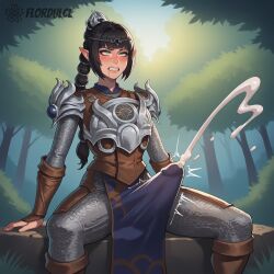 shadowheart from baldur's gate by flordulce