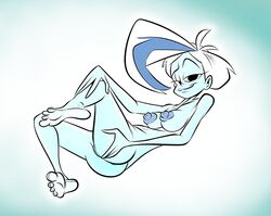 1girls female ghost ghost_girl hanna-barbera monster_girl nipples nude phantasma_phantom scooby-doo scooby-doo_and_the_ghoul_school solo themrock