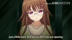 animated breast_grab breast_squeeze breasts brown_hair censored creampie cum dead_eyes everyhole expressions glasses netorare nipples ntr panties panties_aside pink_panties rape rasen_sokou_no_dystopia sound subtitled tagme tentacle_rape tentacle_sex tentacles video watermark