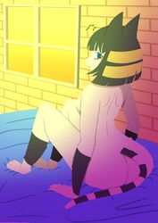 ankha from animal crossing by silverplatin